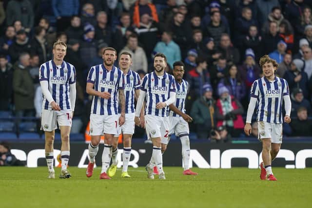 Hosts West Brom says themselves 4-0 up at half-time on Saturday