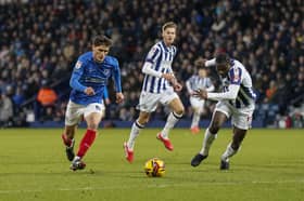 Freddie Potts earned praise from Gaffer For A Day Ryan Honey after an eye-catching appearance as a substitute at West Brom. Picture: Jason Brown/ProSportsImages