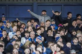 Pompey fans earned plaudits for their backing of their side once again, in the 5-1 battering at West Brom. Pic: Jason Brown/ProSportsImages