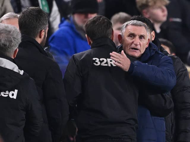 Tony Mowbray thinks West Brom were able to combat Pompey's 'aggressive' tactics in their 5-1 win on Saturday. 