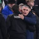 Tony Mowbray thinks West Brom were able to combat Pompey's 'aggressive' tactics in their 5-1 win on Saturday. 