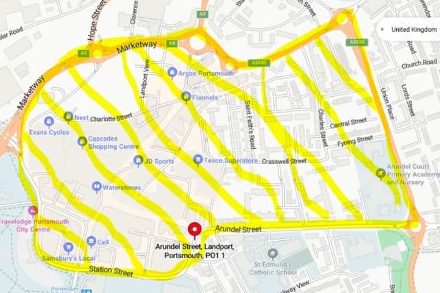 The dispersal order in Fratton