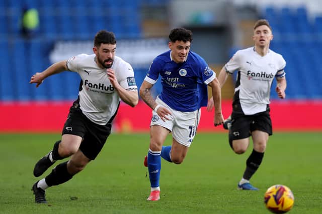 Alex Robertson had a choice of joining Cardiff City or Pompey last summer. 