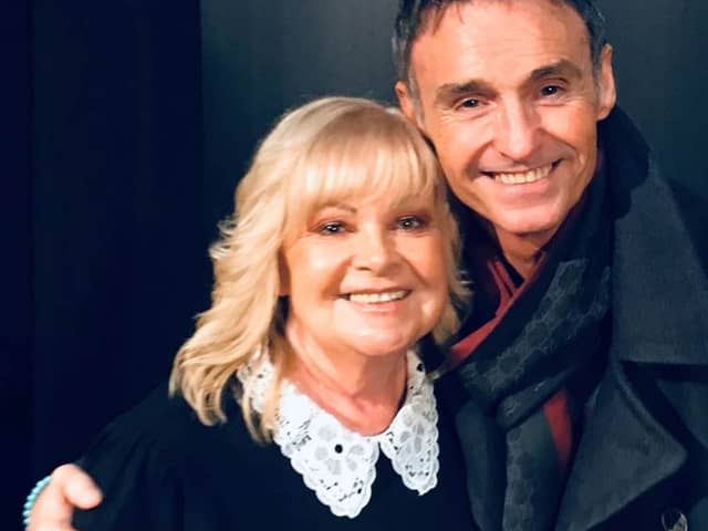 Sandie Edwards, 71, can't wait to see her heartthrob Marti Pellow after undergoing eye surgery.