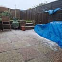 Hail and thunder and lightning hit Portsmouth and the surrounding areas on Monday, January 27.