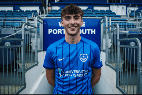 Hayden Matthews was Pompey's fourth new arrival of the January transfer window.