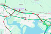 Severe delays on the M27