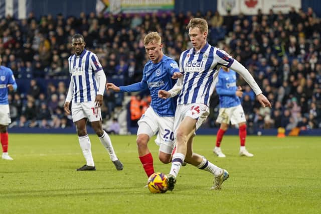 John Mousinho on why it was the 'perfect circumstances' for Thomas Waddingham's West Brom debut. Picture: Jason Brown/ProSportsImages