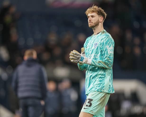 Pompey keeper Nico Schmid