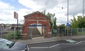 Footbridge linking Fratton Railway Station with Goldsmith Avenue