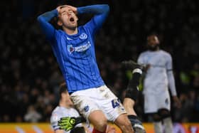 Callum Lang was one of five players Pompey rested heading into Tuesday night's defeat against Millwall
