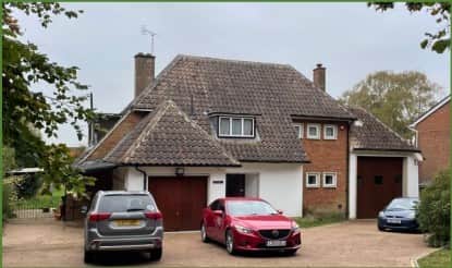 If plans are approved, there will be three, two-storey, four-bed detached houses and two, three-bed semi-detached homes built in this home's place
