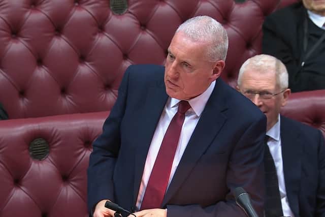 Lord Coaker responded to claims the UK's position in Nato was "bottom of the league".