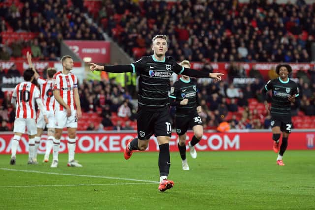 Mark O'Mahony is back in Pompey training after two months sidelined by injury. Picture: Nigel French/PA Wire.