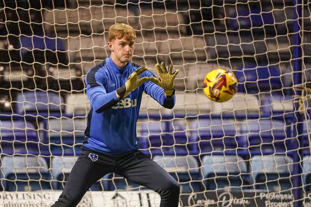 Toby Steward is back at Fratton Park after his Wealdstone loan wasn't renewed last week. Picture: Jason Brown/ProSportsImages