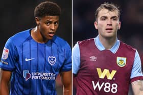 Pompey striker Kusini Yengi is still a few weeks away from training. Jordan Beyer is a long-term absentee for Burnley. 