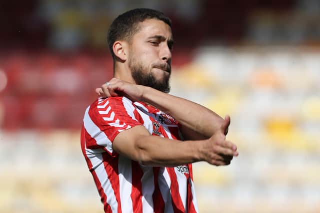Pompey's bid to sign Adil Aouchiche has hit a stumbling block.