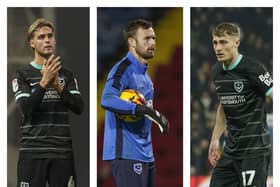 The futures of (left to right) Ryley Towler, Will Norris and Owen Moxon are under the spotlight at the transfer window's conclusion. 