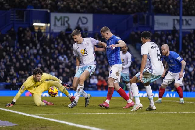 Pompey match report against Burnley