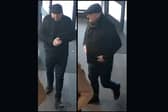 Police would like to speak to this man who they believe will be able to help them with an investigation into stolen North Face jackets.