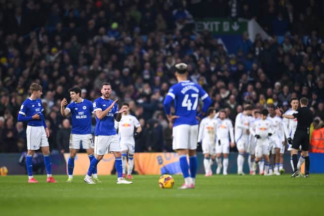 Cardiff City suffered one of the heaviest defeats in their history after losing to Leeds United 7-0 at Elland Road on Saturday.