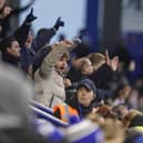 Pompey fans backing their team against Burnley. Pic: Jason Brown.