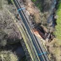 A serious embankment failure has occurred on the Severn Valley Railway leaving the track impassable at one location along the 16 mile route. 