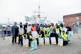 Dockyard workers who work for Serco Maritime were on strike on Monday, February 3, 2025. After being left in dark about the afloat services contract, many of them are scared for their jobs.