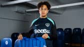 Kaide Gordon has joined Pompey on loan for the rest of the season. Picture: Portsmouth FC