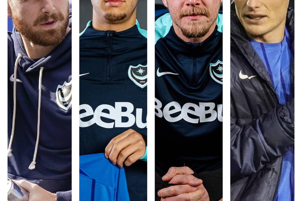 From left: Will Norris, Kaide Gordon, Ben Killip and Owen Moxon