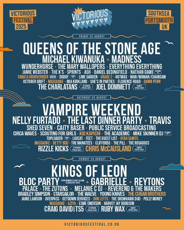 Victorious Festival line-up 2025