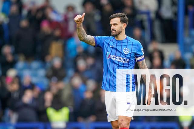 Pompey skipper Marlon Pack. Pic: IMAGO/Pro Sports Images
