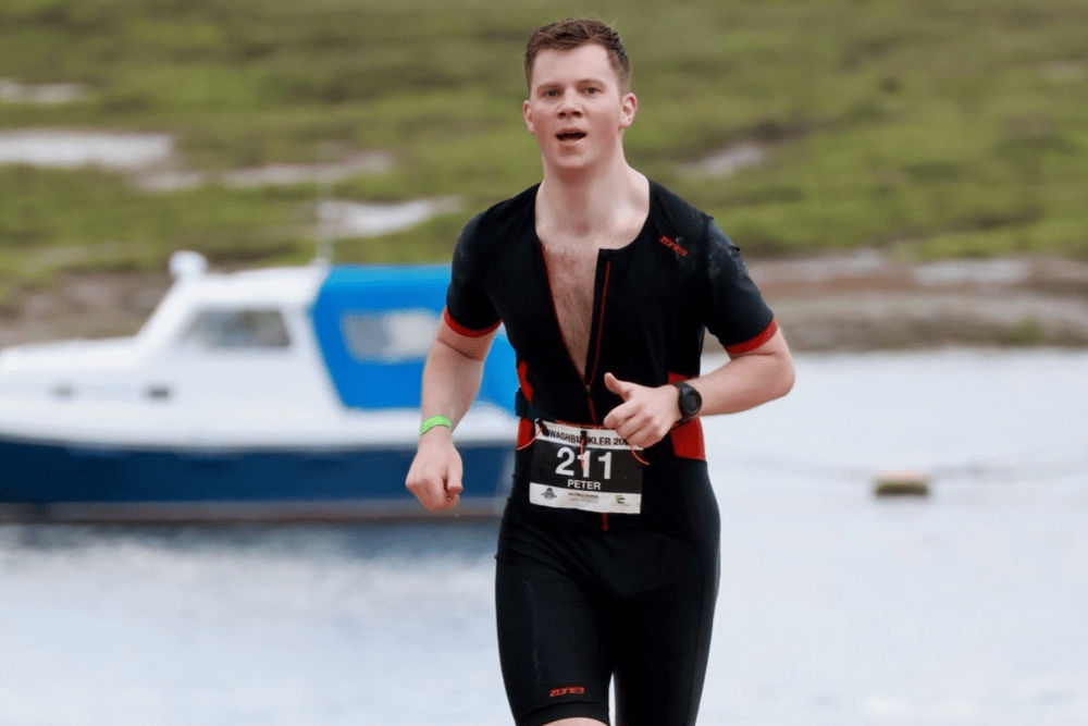 Royal Navy sailor, Lieutenant Pete Macaulay, is running the London Marathon in April to raise money for a homeless charity that works in Gosport.