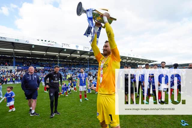 Pompey League One title winner Will Norris. Copyright: xJasonxBrownx PSI-19511-0155