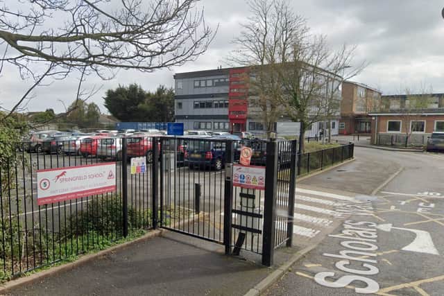 An event is being held at Springfield School, Drayton, to discuss proposals for a new campus which will see the rebuild of the existing school.