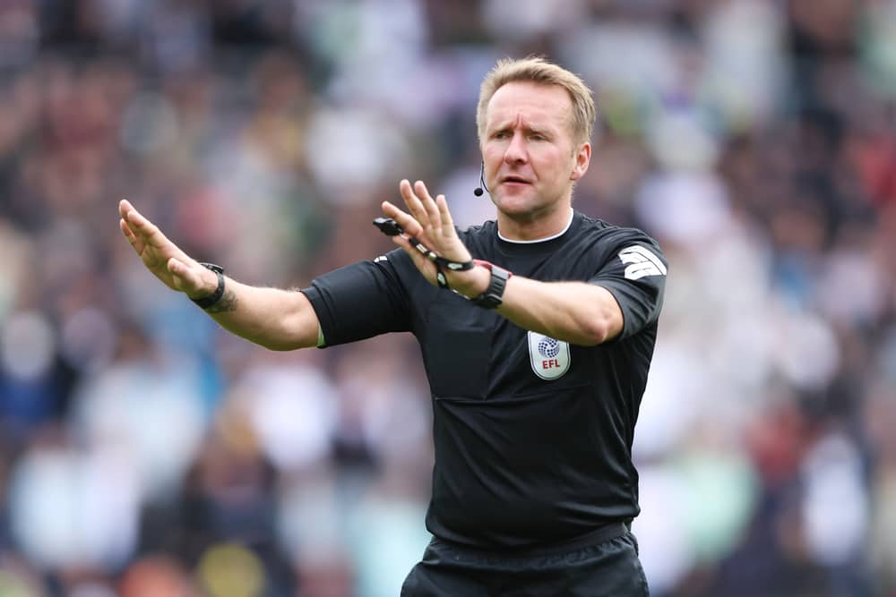 Oliver Langford will oversee the EFL Championship match between Sheffield United and Portsmouth. 