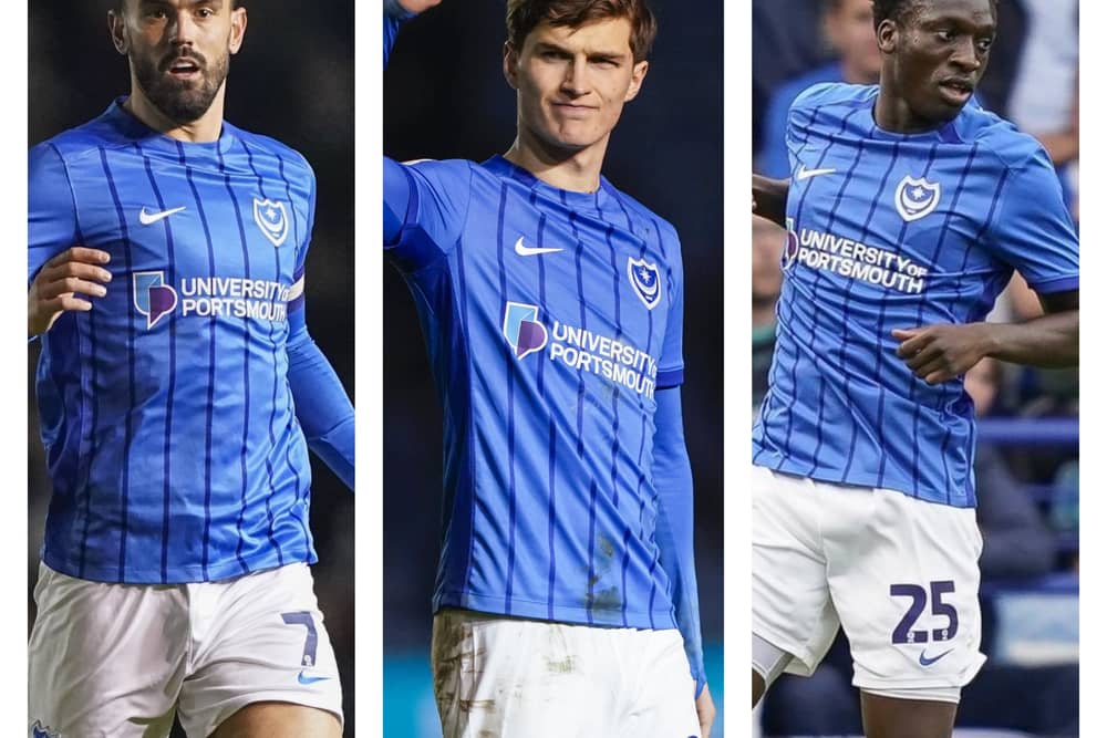 From left to right: Marlon Pack is contracted next term, Freddie Potts has impressed on loan and Abdoulaye Kamara signed a four-year deal last summer.
