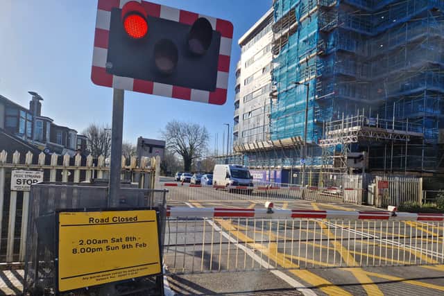 Cosham Railway Station - road closures