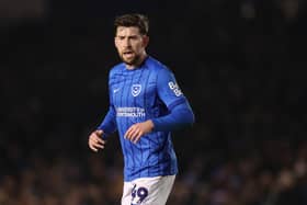 Pompey forward Callum Lang