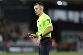 Tom Nield will take charge of Pompey's match with Cardiff City on Tuesday night. It's a big match for both teams. 