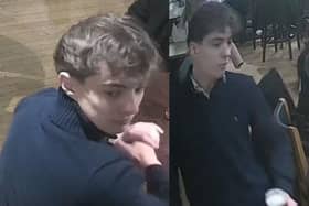 Chichester Police have launched an appeal after a glass was smashed over a man's head. 