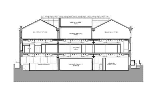 An image showing the proposed layout of the new Boathouse 6 space