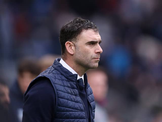 Omer Riza won't be on the touchline for Cardiff City's match with Pompey on Tuesday night.