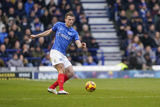 Conor Shaughnessy returned from his last injury set-back to end the season in Pompey’s defence