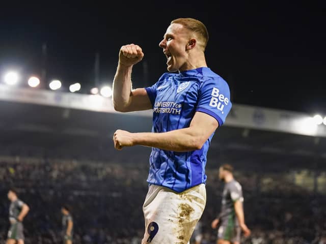 Pompey's Colby Bishop has made his feelings clear about his Fratton future. Pic: Jason Brown/ProSportsImages