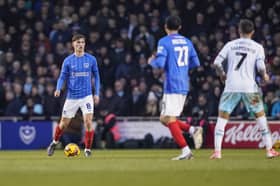 Freddie Potts missed out on Pompey's 2-1 win over Cardiff on Tuesday night. Picture: Jason Brown/ProSportsImages