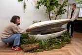 London funeral firm creates the world's first living coffins made from mushrooms 