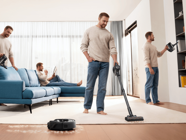 The Eufy E20 combines three different tools into one neat package