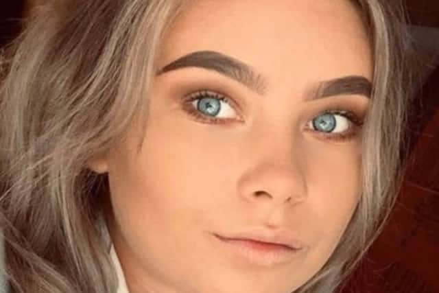 Jaysley Beck who was found dead at Larkhill Camp in Wiltshire in December 2021