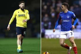 Tom Bradshaw will be missing for Oxford United on Saturday. Pompey's Jordan Williams has a hamstring injury.